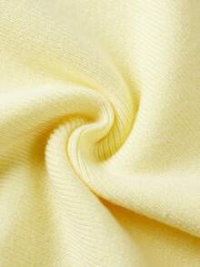 SEREN Summer New Cream Yellow Sleeveless Knit Cardigan, Women's Slim Fit Button Up Casual Street Style Lightweight Vest - Yellow - View 11