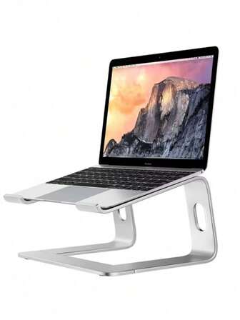 1pc Tablet Stand Holder,Portable Computer Stand,Metal Desktop Stand For IPad, Tablet, Laptop, Efficient Heat Dissipation For Daily Use