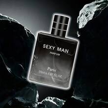 Men's Alluring Perfume, Sprays Out Charming Wine Fragrance, Long-Lasting Scent, Essential For High-End Parties, Woody Notes, Ideal Valentine's Day/Christmas Gift - 黑色的 - 查看 7