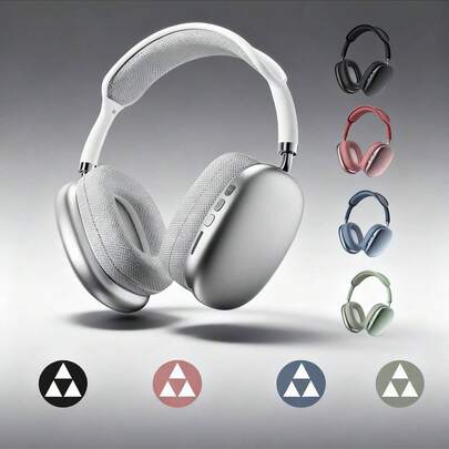 Fone Bluetooth Sem Fio P9 | Super Bass, Chip Qualcomm, Alta Fidelidade, Microfone HD