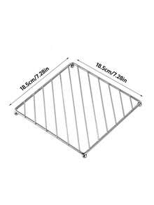 1pc Stainless Steel Square Heat-Resistant Kitchen Table Mat, Coaster, Kitchen Ware Pallet Thickened Pot Mat Insulation Stand, Insulating Mat, Household Multifunctional Steaming Rack, Anti-Scald Bowl And Dish Rack, Multipurpose Kitchen Countertop Heat Resistant Trays, Kitchen Gadge, Suitable For Hot Pots, Pans, Kitchen Accessories, Dining Room Supplies - Multicolor - View 11