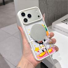 Disney What Mickey Mouse Patterned Phone Case Designed With Cheerful Balloons And Stars. Compatible With IPhone 17, 16, 15, 14, 13, 12, And 11 Pro Models. Made From TPU, Featuring Shockproof Protection. A Perfect Gift For Family, Friends, Birthdays, Spring Festivals, Holidays, And Valentine's Day. - Màu xanh lam - Xem 11
