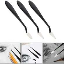 LALAFINA Kit de Herramientas de Dibujo y Bocetos, Tocones de Mezcla, Borrador de Esponja, Lpices de Limpieza y Accesorios para Artistas, Ideal para Estudiantes y Principiantes - como se muestra en la figura - Ver 10