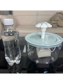 1500ml/50.72oz USB Powered Cat Water Fountain - Semi-Transparent, Automatic Circulation Pet Drinking Fountain, Adjustable Flow Rate & Filter Cotton, Suitable For Cats And Dogs - Multicolor - View 5