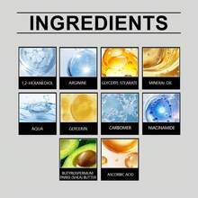 50克烟酰胺亮肤保湿霜，蕴含9%乳木果油、烟酰胺和维生素C，适合极度干燥暗沉肌肤。 - 彩色 - 查看 5