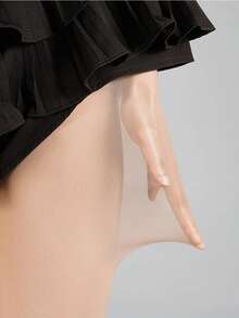 Women's Anti-Slip Sock Set - Anti-Friction, Soft And Comfortable, With A Non-Restrictive Design - Black - View 2