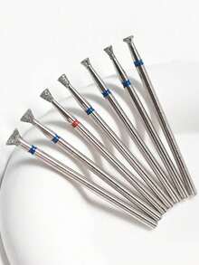 GGJOYO 7pcs Nail Polishing Head, Small Flying Saucer, Polishing Overflow Glue, Manicure Edge, Dead Skin - 銀色 - 查看 4