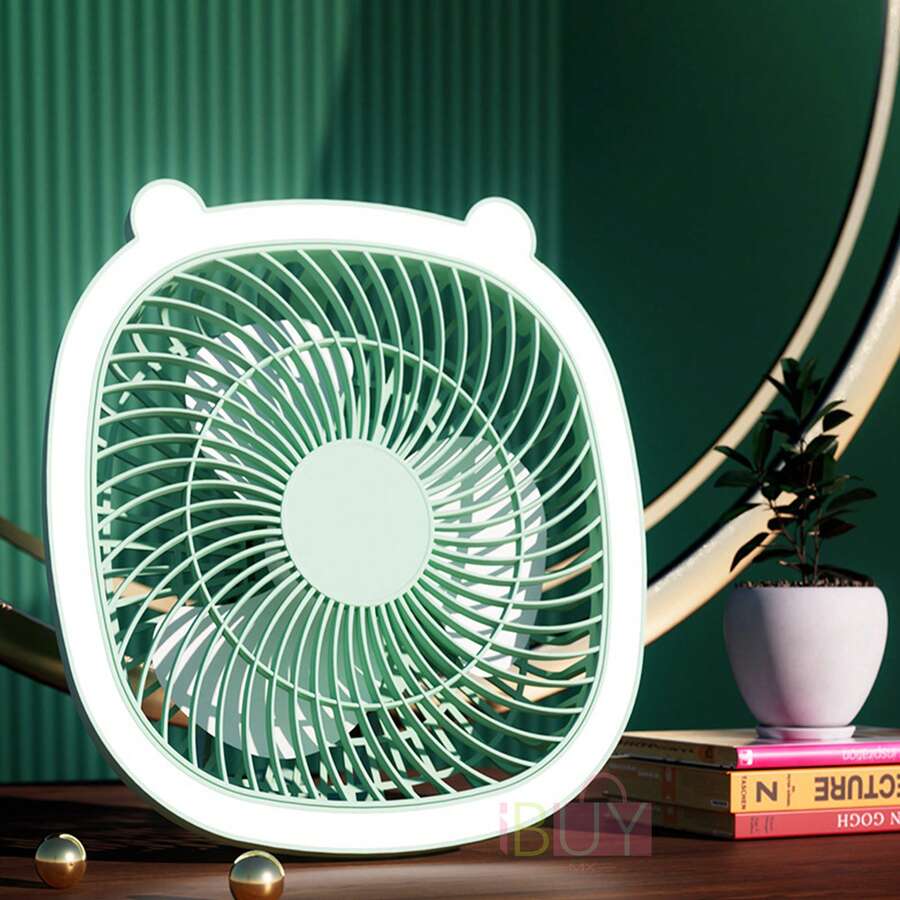 Portable Fans - สีเขียว - ดู 1