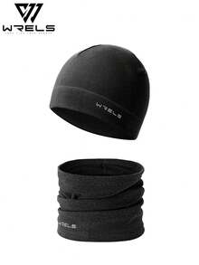 WRELS 1 Set Unisex Warm Windproof Hat And Neck Gaiter, Full Face Mask And Beanie, Fashion Cold-Proof Ski Mask And Headwear, Suitable For Outdoor Activities Like Cycling, Hiking, Ice Skating, Skiing - Thickened - View 10