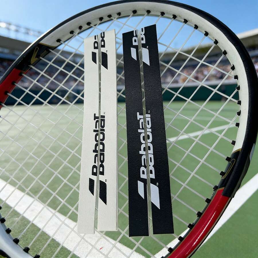 2卷装网球拍专业保护胶带，防撞击、防刮擦、柔软易撕易贴，是球拍爱好者的理想之选。