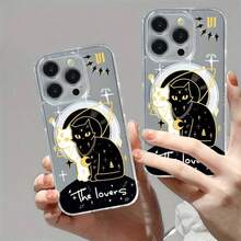 おしゃれなケース  16 Pro Max/16 Plus/16 Pro/16/15 Pro Max/15 Plus/15 Pro/15/14 Pro Max/14 Plus/14 Pro/14/16E/13 Pro Max/13 Pro/13/12 Pro Max/12 Pro/12/11 Pro Max/11 および  スマートフォン用 - クリア - チェックする 7
