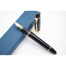 JINHAO X450 Fountain Pen M Nib (Bright Black) - 亮黑色 - 查看 3