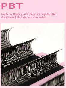 新款浓密U型YY假睫毛 8-15mm混合装 / 8-12mm混合装 / 10-15mm混合装 双层设计 C/D卷度 U型YY假睫毛 超柔软轻盈仿貂毛假睫毛 睫毛嫁接 单根假睫毛