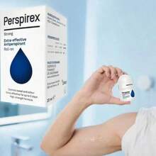 Desodorante antitranspirante roll-on unisex, refrescante, fórmula antitranspirante de larga duración y cómoda, protección contra el olor durante 48 horas, natural y suave, no irritante, diseño roll-on portátil. - Azul y blanco - Ver 5
