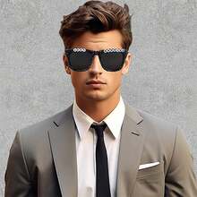 1/2件/套 新婚太阳镜，婚礼新娘装饰，新郎新娘眼镜，伴娘礼物，单身派对装饰，伴娘眼镜，伴娘礼物，黑白正式礼服，新娘婚纱，婚礼用品