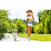 Sports Outdoor Running Waist Pack Set Pet Leash, Dog Walking Leash Set - Multicolor - View 3
