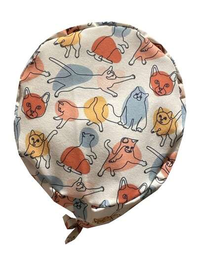 Gorro quirúrgico unisex, tela antifluido, ideal para médicos, enfermeras, odontólogos, veterinarios, fisioterapeutas, chefs y más,39170302