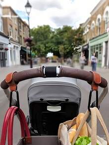 Multi-Functional Hanging Hook - Non-Slip Design, Suitable For Strollers, Diaper Bags, Shopping Bags - Ideal Choice For Moms, Travel Essential, Great Gift - Essential For Storage, Travel Companion, Compact Design, Sturdy Structure, Multi-Purpose Hook, Busy Moms' Must-Have, Handbag Hanger, Handbag Holder - Multicolor - View 7