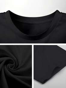 Drake Search Rescue Tee Rap Merch Graphic Tee - Black - View 4