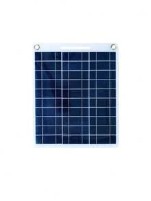 30W Portable Outdoor Solar Panel, Designed For Travel And Camping. With USB, Features A Movable Solar Panel, Outdoor Camping Accessory - Multicolor - View 14