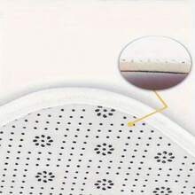1/4 件套“禅意花园”浴帘套装，“宁静绿洲”浴室装饰，浴室配件包括浴垫、U 型垫、马桶盖套、70.87x70.87 英寸浴帘及 12 个挂钩，是打造“放松空间”的理想之选。 - 彩色 - 查看 12