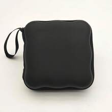 Minimalist Solid Color Shock & Drop Proof Electronic Organizer Bag, Multi-Functional Digital Accessories Storage Pouch For Cables, Power Bank, Travel & Home Use, Large Capacity With Mesh Pocket Design - Multicolor - View 11