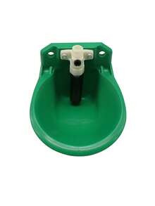 Green Sheep Water Bowl Plastic Valve Automatic Goat Water Dispenser Drinking Troughs Farm Animals Sheep Drinking Water Equipment