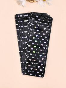 50 chiếc Túi quà tặng laser dài màu hồng bóng thời trang, Túi đựng trang sức có thể tái sử dụng, Bao bì quà tặng cho tiệc và ngày lễ - túi đóng gói - Xem 4