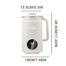 LIPETY Mini Automatic Soy Milk Maker 3-4 People | No Filter Blender For Home Use Powerful Crushing - View 10