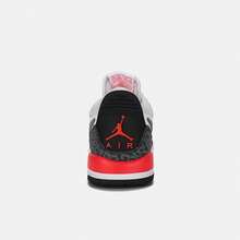 Zapatillas casuales Air Jordan Legacy 312 Low (GS), CD9054-113 - Blanco y Negro - Ver 4