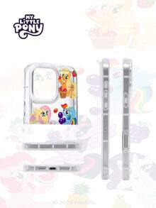 MY LITTLE PONY Official Genuine Cartoon Girly Phone Case, Card Holder Phone Case, Compatible With Apple 17, 17 Air, 17 Pro, 17 Pro Max, 11, 12, 13, 14, 15, 16 Pro, 16 Pro Max, 14 Plus, 15 Plus, 16 Plus, 15 Pro Max, 16 Pro, 16 Pro Max, XR, XS Max - Clear - View 4