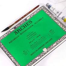 Arches - Bloque de Papel de Acuarela, Prensa fra, 7 x 10 Pulgadas, 150 Libras - 7"x10" - Ver 3