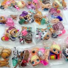 Mattel 1-5件套组装式金色粉色可爱女孩娃娃套装 - 金色头部娃娃套装 - 包括衣服、鞋子、配饰和其他组件 - 趣味精美组装玩具 - 彩色 - 查看 10