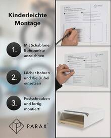 Garage Tool Storage Racks - לבן - אגוז מלך - ראה 4