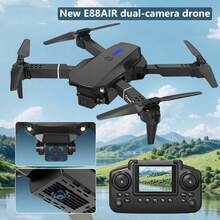 TOKQI 2025 Entry-Level Drone - Supports WiFi, Foldable RC Drone With 360° Stunt Flips, Dual Cameras, Protective Frame & Accessories | Ideal Gift For Outdoor Flying, Christmas, Halloween And Thanksgiving - Multicolor - View 3