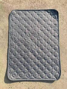 1 pieza/2 piezas Almohadilla lavable antideslizante absorbente y de secado rápido para orina de hámster y conejo, alfombrilla reutilizable para mascotas, adecuada para mascotas pequeñas en todas las estaciones - Gris - Ver 6