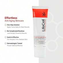 LifeCell All-In-One Anti-Aging Moisturizer | Fights Wrinkles, Fine Lines, Dark Circles & Sun Damage | Retinol, Vitamin C, DMAE, Hyaluronic Acid | Fragrance-Free, For All Skin Types (2.54 Oz) - Hyaluronic Acid - 查看 6