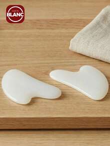 1 件刮痧按摩工具，天然树脂刮痧板，适用于面部、颈部、背部和全身按摩工具，清洁工具，家居浴室装饰，秋季装饰，返校