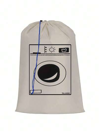 Multipurpose Storage Bag - Rectangular Storage Bag With Drawstring Closure, 1 Dirty Clothes Storage Bag, Suitable For Travel, Home, Dorm