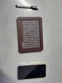 1pc Wooden Piggy Bank, Creative Handmade Gift (Piggy Bank Comes With 1 Erasable Pen) - Requires Manual Assembly, Exercises Hands-On Ability