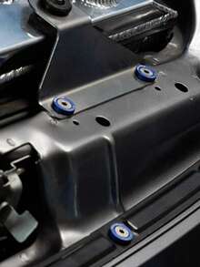 20件套M6 x 20mm阳极氧化铝螺栓和垫圈套装 - 高抛光JDM风格紧固件，适用于保险杠、引擎盖、后备箱盖、车牌框、格栅、车灯、汽车造型和DIY改装