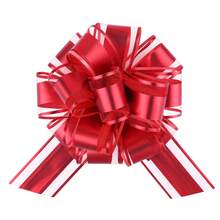 20 PIEZAS Lazos grandes de 6 pulgadas, Lazos dorados para envolver regalos, Lazos de cinta para decorar cajas o flores para fiestas, bodas, perfectos para decoración navideña o del Día de San Valentín - Multicolor - Ver 12