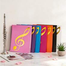 A4 Modifiable Piano Sheet Music Storage File Folder