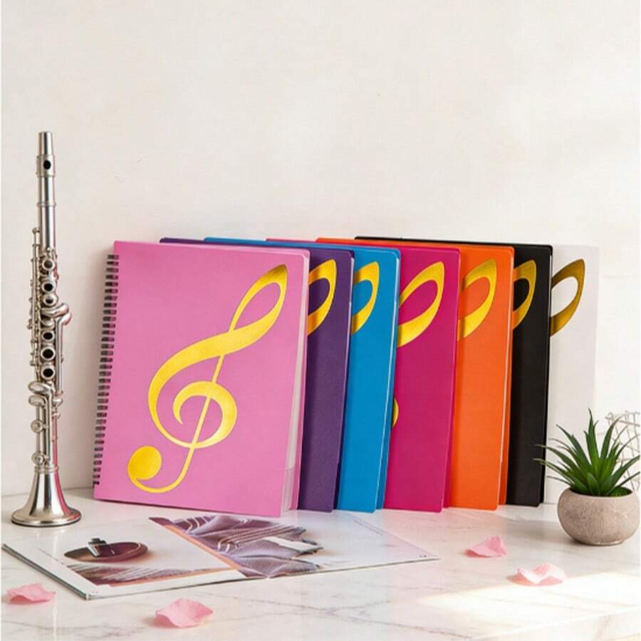 A4 Modifiable Piano Sheet Music Storage File Folder