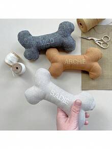 1 Piece Personalized Puppy Gift, Personalized Puppy Birthday Gift, Durable Pet Toy, Personalized Pet Gift - Multicolor - View 2