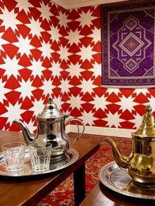 1.4升中东镀金不锈钢茶壶，中东红茶壶 - 彩色 - 查看 2