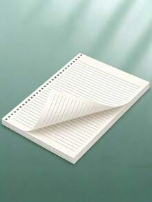 1 Pack/60 Sheets Lined Loose Leaf Paper, Suitable For Binders, Notebooks, Diaries, Travel Journals, Refillable Thick Paper - Horizontal Inner Pages - View 5