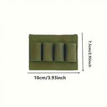 10x7.5厘米战术背带户外收纳袋 - 耐用且富有弹性的战术背带，4槽设计，兼容MOLLE系统，多功能户外装备收纳袋，适用于整理露营装备、存放户外工具和携带战术装备，户外装备收纳，露营配件，狩猎配件，多槽战术背带收纳袋，多用途户外背带收纳袋 - 彩色 - 查看 7