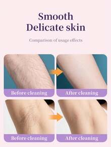 GENAI 女士电动体毛修剪器，双头可充电式脱毛器，适用于腋下、腿部、手臂和比基尼部位 - 彩色 - 查看 3