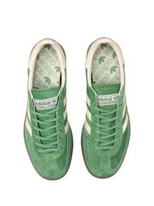 Adidas 手球 Spezial 男士运动鞋绿白色 IG6192 - 二手綠色/奶油白/水晶白 - 查看 5